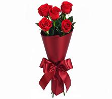 Букет 5 Красных роз Эдлесс Лав в Татарске