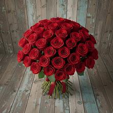 Букет 55 Красных роз Фридом #REPLACE_PRED# Татарске