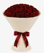 Букет 101 Бордовая роза Блэк Бакарра в Татарске