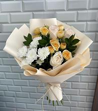 Букет цветов из:  Розы и Хризантемы в Татарске