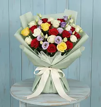 Букет цветов из:  Розы в Татарске