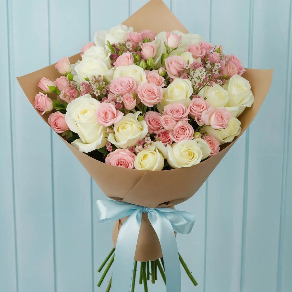 Букет цветов из: Розы в Татарске