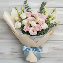 Букет цветов из:  Лизиантусы в Татарске