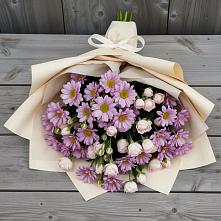 Букет цветов из:  Розы и Хризантемы в Татарске