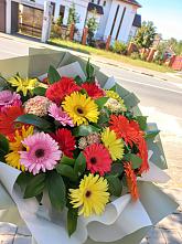 Букет цветов из:  Герберы #REPLACE_PRED# Татарске