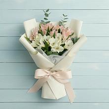 Букет цветов из:  Альстромерии в Татарске