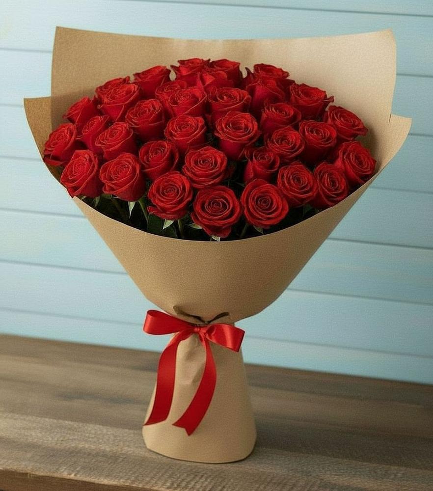 Букет Красные розы Милано в Татарске