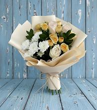 Букет цветов из:  Розы и Хризантемы #REPLACE_PRED# Татарске