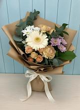Букет цветов из:  Герберы и Хризантемы в Татарске