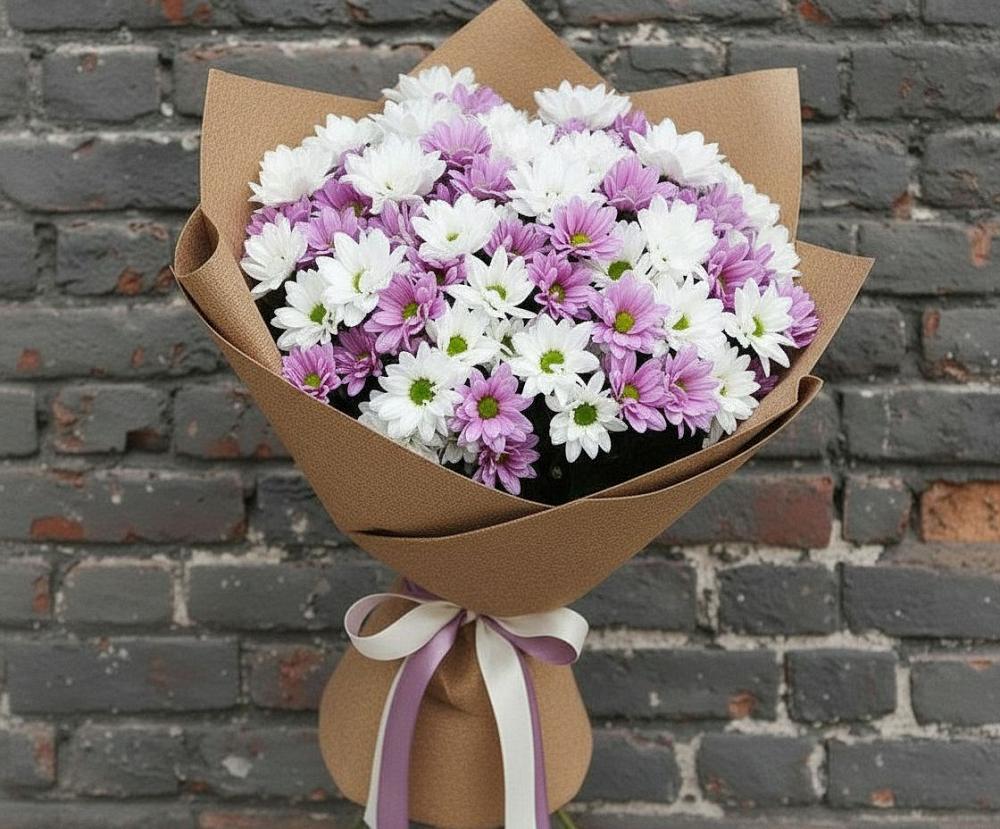 Букет цветов из: Хризантемы в Татарске
