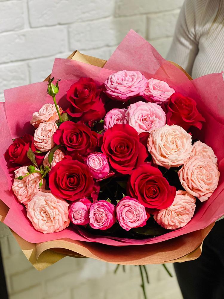 Букет цветов из: Розы в Татарске