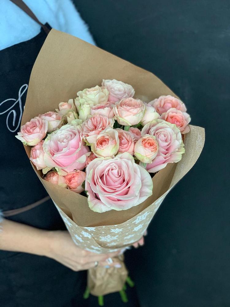 Букет цветов из: Хризантемы и Розы в Татарске