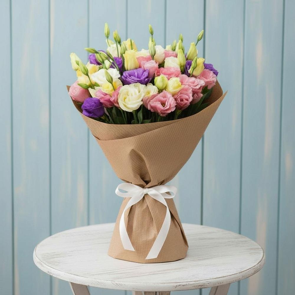 Букет цветов из: Лизиантусы в Татарске