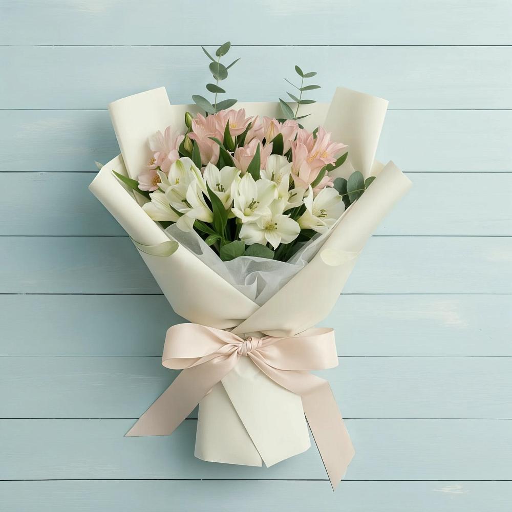 Букет цветов из: Альстромерии в Татарске