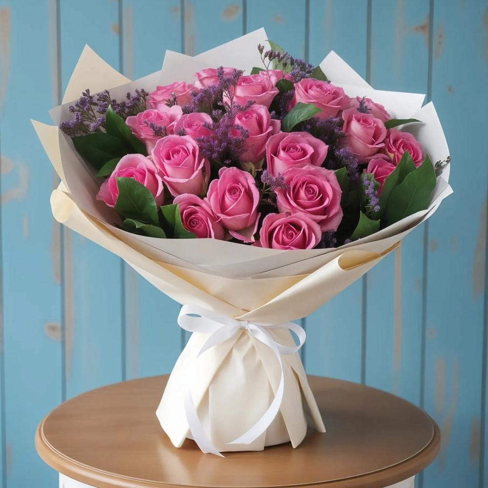 Букет цветов из: Розы в Татарске